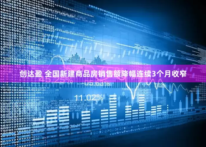 创达盈 全国新建商品房销售额降幅连续3个月收窄